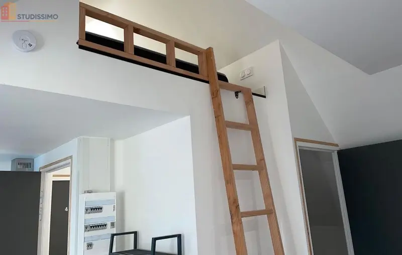 Studio meublé 21m² Saint-Michel-en-Grève - Mezzanine, proche plage - Photo 7