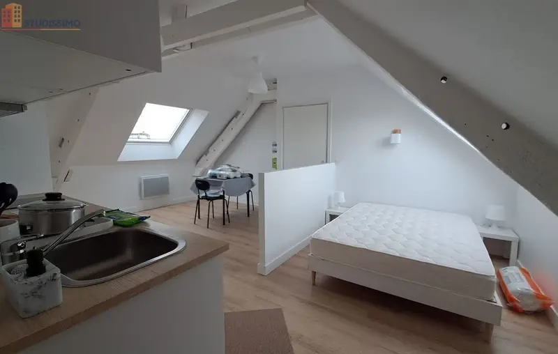 Studio meublé 19m² Plémet - Meublé, 2e étage - Photo 4
