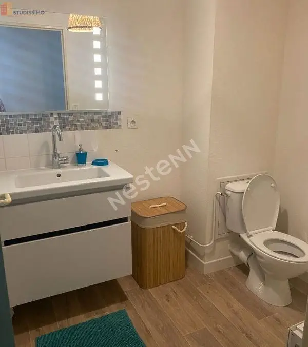 Studio meublé 20m² Saint-Brieuc - Meublé, DPE C - Photo 8