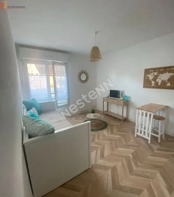 Studio meublé 20m² Saint-Brieuc - Meublé, DPE C - Photo 9