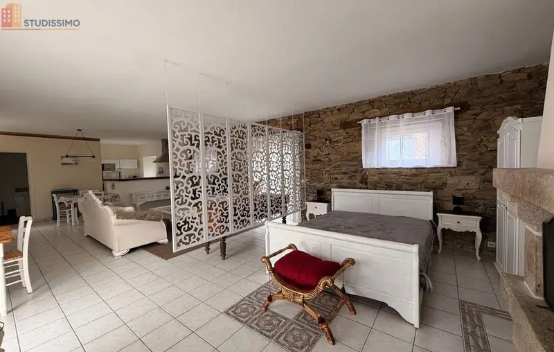 Studio meublé 65m² La Roche-Jaudy - Meublé, DPE D - Photo 14