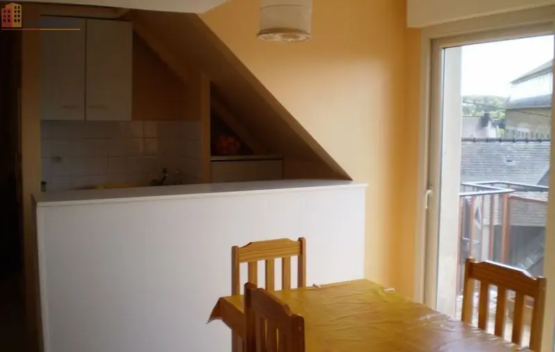 Studio meublé 25m² Lannion centre - Clair, 2e étage - Photo 1