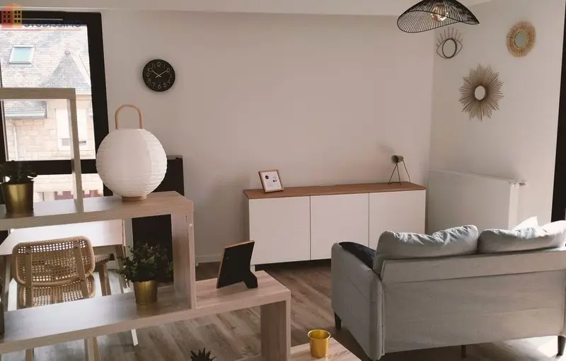Studio meublé 37m² Lamballe-Armor 22400 - Meublé, DPE C - Photo 5