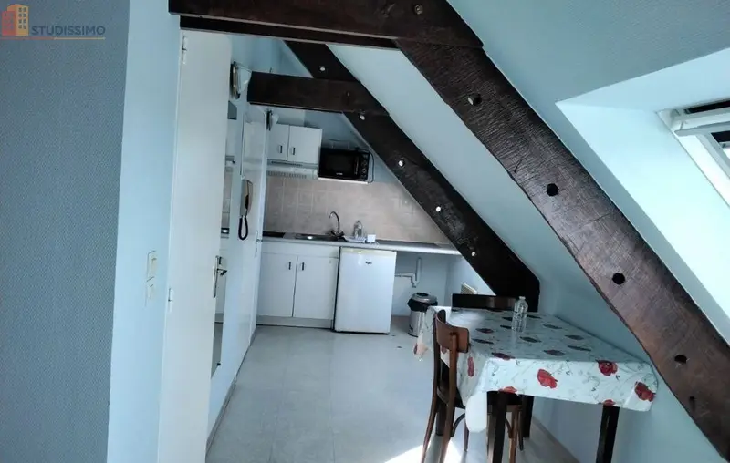Studio 25m² Loudéac - Meublé, dernier étage - Photo 1