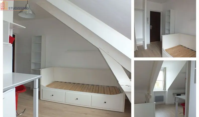 Studio 15m² Guingamp centre - Parking disponible - Photo 2