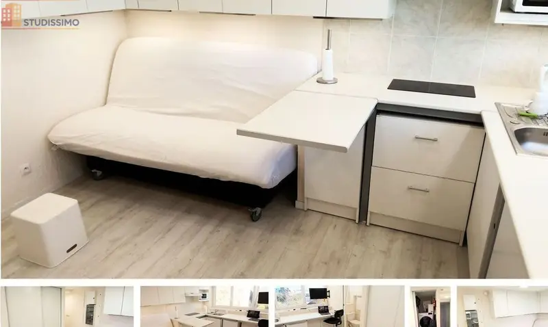 Studio 19m² Saint-Brieuc - Meublé, proche gare - Photo 7