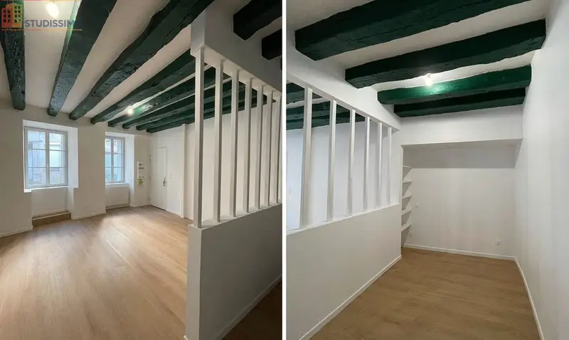 Studio 45m² La Souterraine - Cour intérieure privée - Photo 5