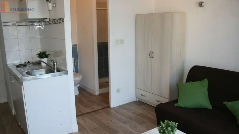 Studio meublé 18m² Périgueux centre - Meublé, 2e étage - Photo 12
