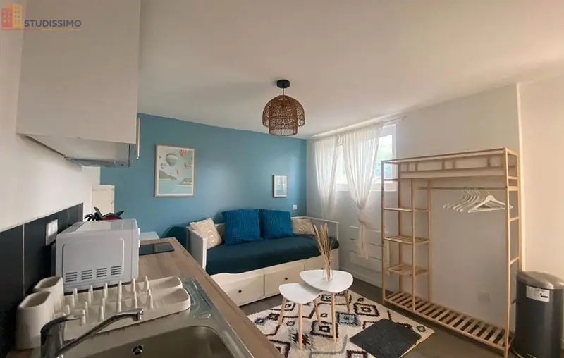 Studio meublé 16m² Bergerac - Meublé, DPE D - Photo 1