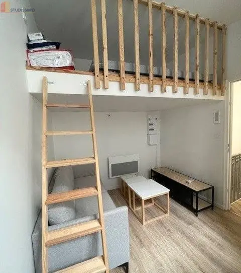 Studio meublé 11m² Bergerac - Meublé, 1er étage - Photo 2