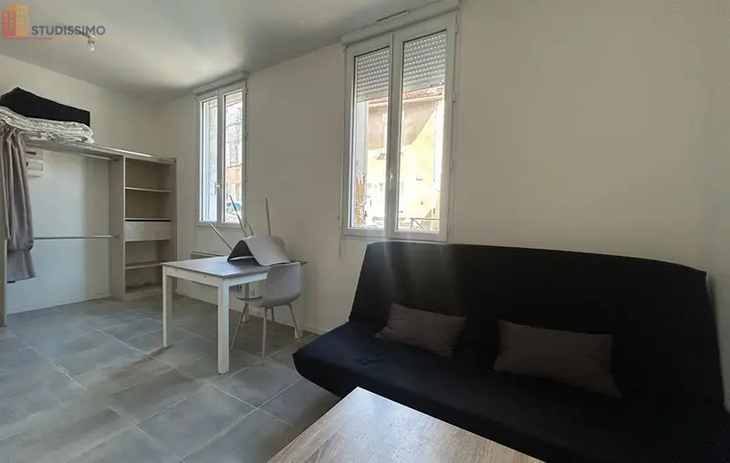 Studio meublé 23m² Bergerac - Meublé, DPE D - Photo 3