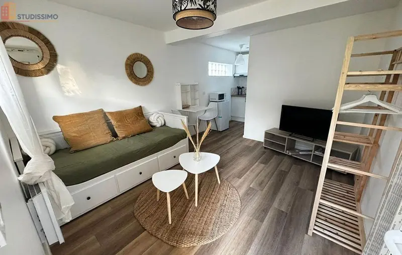 Studio meublé 19m² Bergerac - Meublé, DPE D - Photo 1