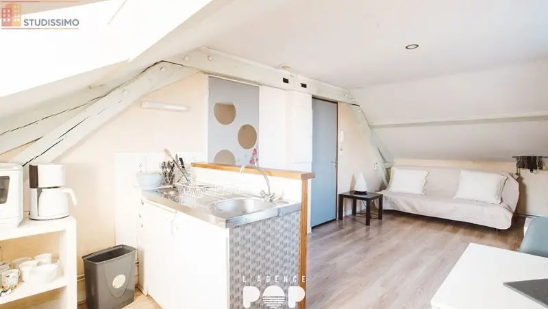 Studio meublé 18m² Périgueux 24000 - Meublé - Photo 3