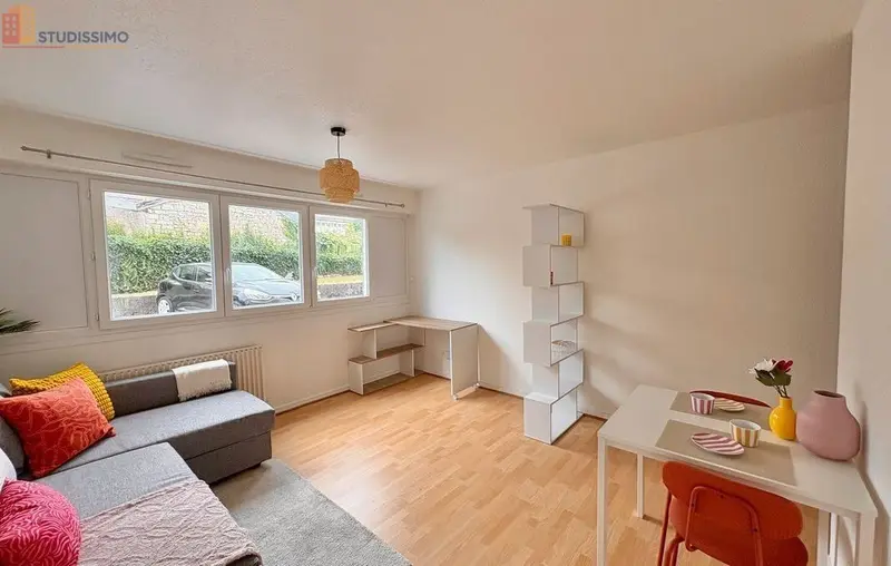 Studio meublé 21m² Besançon 25000 - Meublé, parking - Photo 4