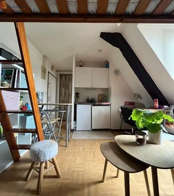 Studio meublé 20m² Besançon centre - 4e étage, meublé - Photo 2