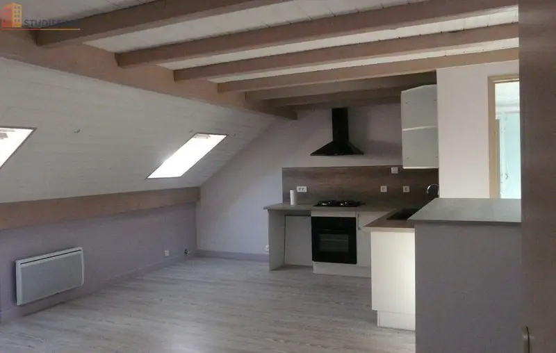 Studio 29m² Saint-Vit - Sous combles, calme - Photo 3