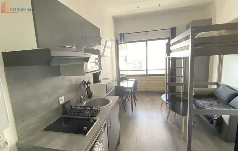 Studio meublé 22m² Montbéliard - Meublé, DPE C - Photo 10