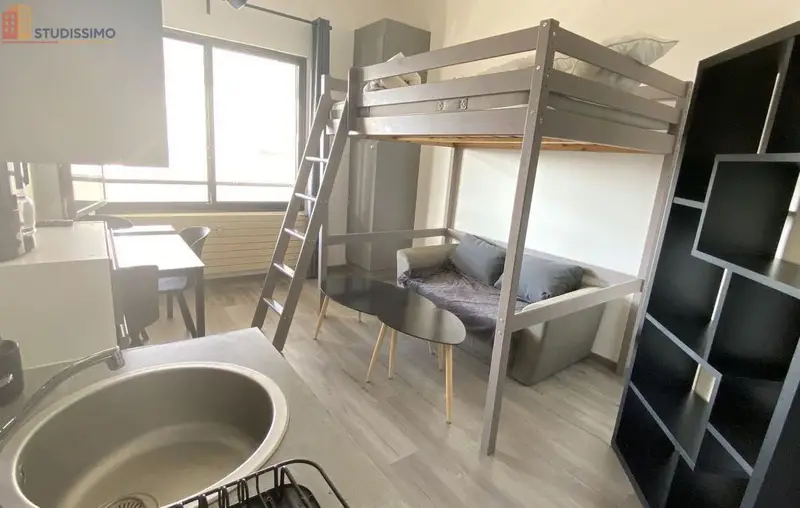 Studio meublé 22m² Montbéliard - Meublé, DPE C - Photo 5