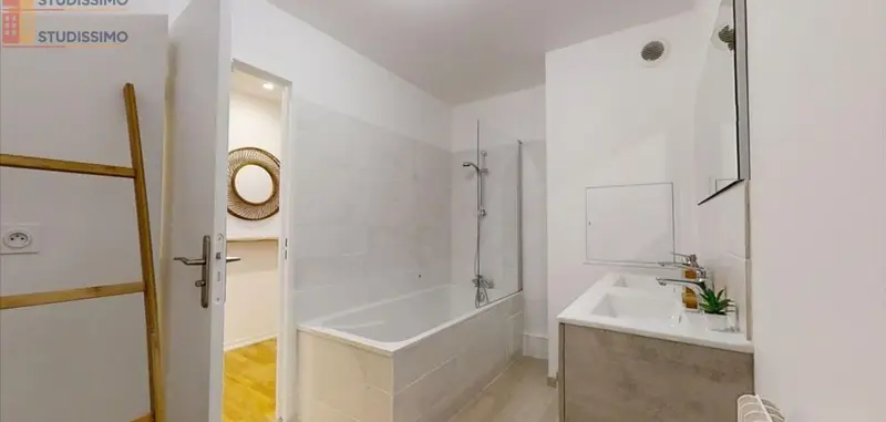Studio meublé 9m² Besançon - Meublé, DPE D - Photo 4