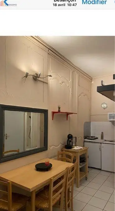 Studio 21m² Besançon centre-ville - Meublé, lumineux - Photo 4