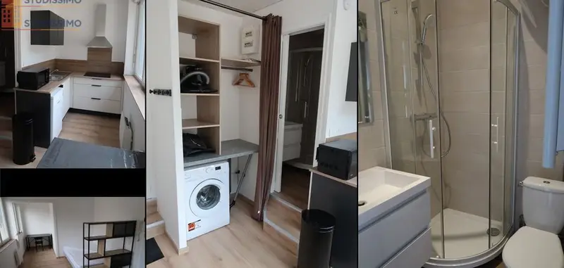 Studio meublé 22m² Besançon centre - Calme, lumineux - Photo 2