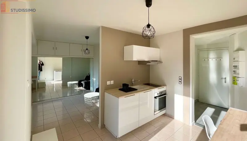 Studio meublé 30m² Montbéliard - Meublé, 2e étage - Photo 3