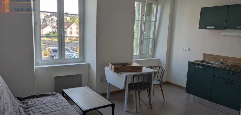 Studio meublé 24m² Montbéliard centre - Meublé, lumineux - Photo 8