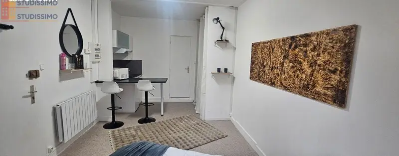 Studio meublé 26m² Montbéliard centre - Calme, lumineux - Photo 4