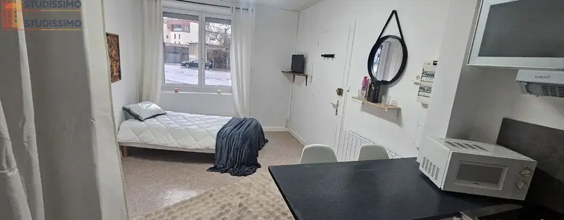 Studio meublé 26m² Montbéliard centre - Calme, lumineux - Photo 2