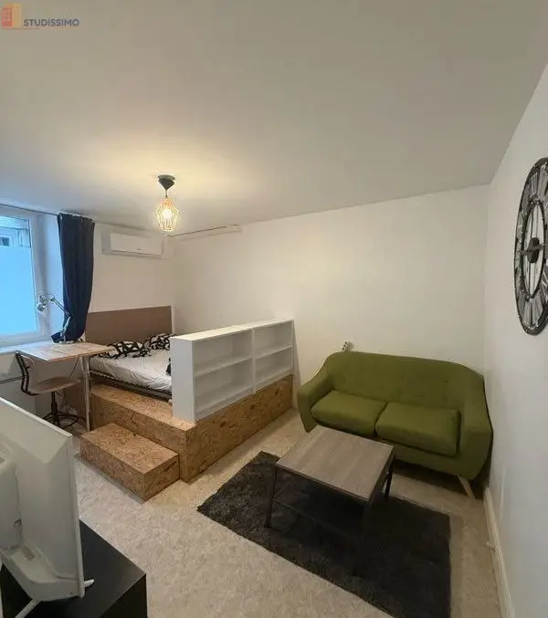 Studio meublé 26m² Besançon centre - Meublé, DPE D - Photo 2