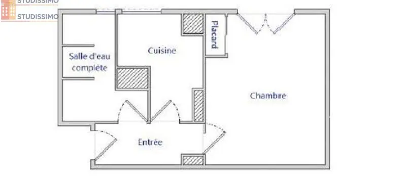Studio 26m² Valence centre - Dernier étage, lumineux - Photo 2