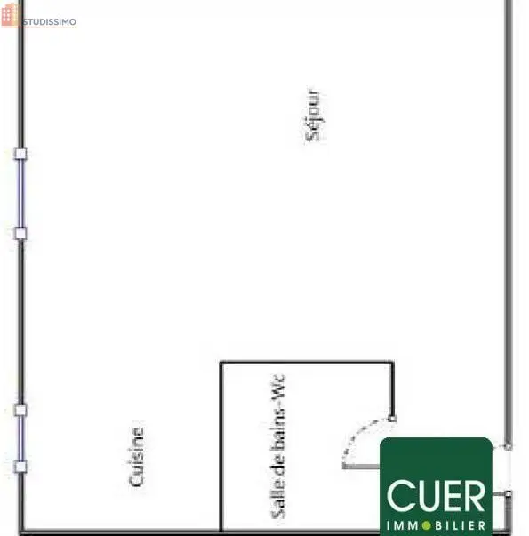 Studio 28m² Valence - 4e étage - Photo 10