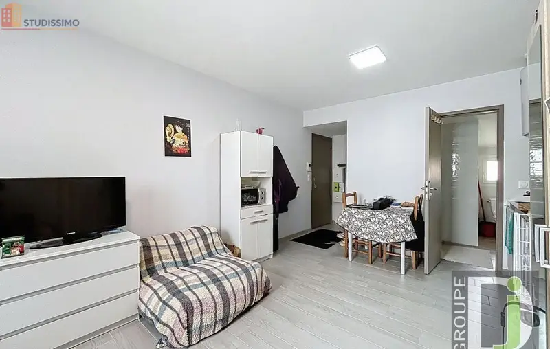 Studio meublé 23m² Valence - Meublé, DPE C - Photo 1