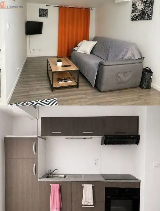 Studio meublé 25m² Bourg-lès-Valence - Proche centre-ville, meublé - Photo 6