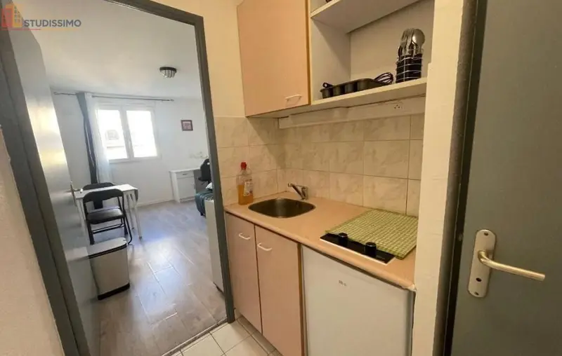 Studio meublé 19m² Valence - Meublé, 2e étage - Photo 5