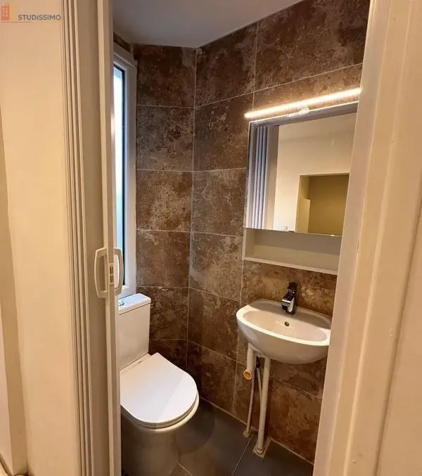 Studio meublé 17m² Valence - Meublé, DPE D - Photo 1