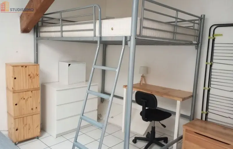 Studio meublé 35m² Romans-sur-Isère - Lumineux, 3e étage - Photo 7