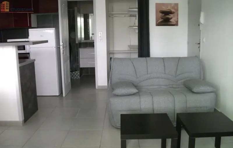 Studio meublé 26m² Valence 26000 - Meublé, DPE D - Photo 5