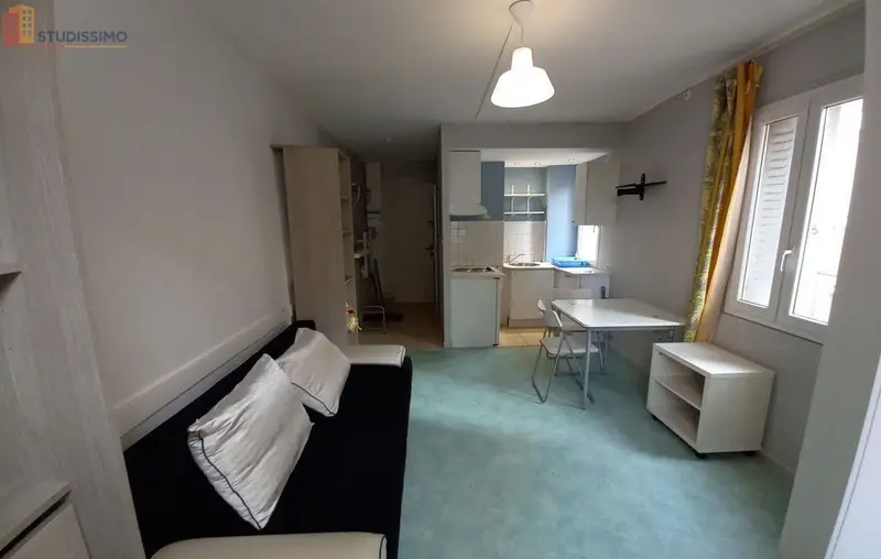 Studio 20m² Saint-Vallier - Meublé, 1er étage - Photo 1