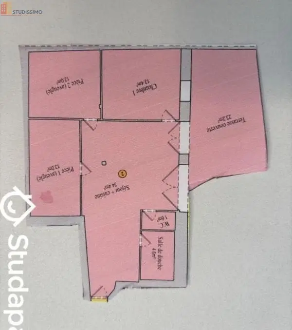 Studio meublé 12m² Bernay - Meublé, DPE A - Photo 1