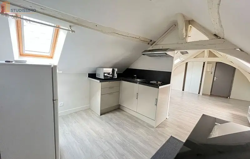 Studio meublé 17m² Évreux - Lumineux, 2e étage - Photo 14