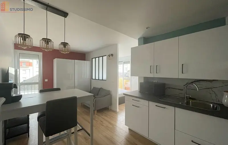 Studio meublé 28m² Lucé - Lumineux, 3e étage - Photo 6