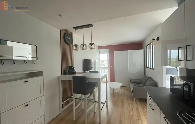Studio meublé 28m² Lucé - Lumineux, 3e étage - Photo 4