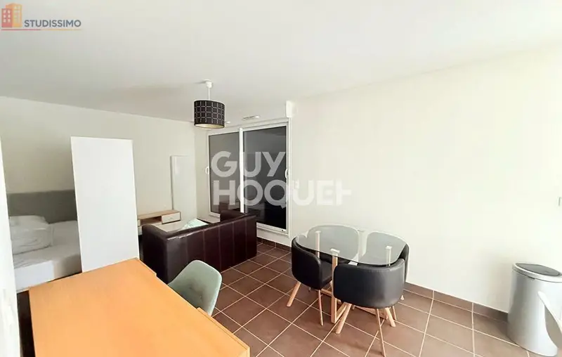 Studio meublé 34m² Brest 29200 - Lumineux, étage élevé - Photo 12