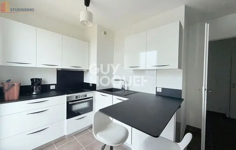 Studio meublé 34m² Brest 29200 - Lumineux, étage élevé - Photo 11