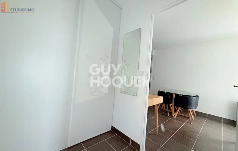Studio meublé 34m² Brest 29200 - Lumineux, étage élevé - Photo 3