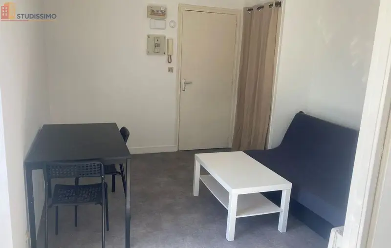 Studio meublé 17m² Brest 29200 - Meublé, DPE D - Photo 1
