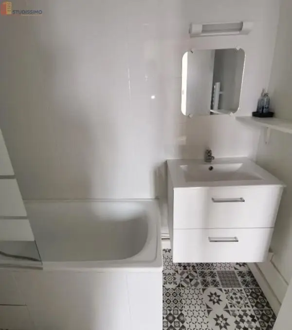 Studio meublé 18m² Brest 29200 - Lumineux, 3e étage - Photo 9