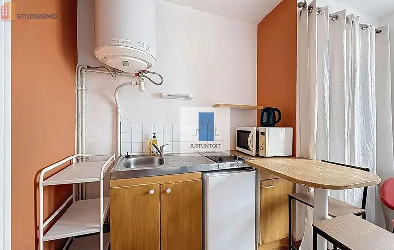 Studio meublé 17m² Brest 29200 - Meublé, 3e étage - Photo 4