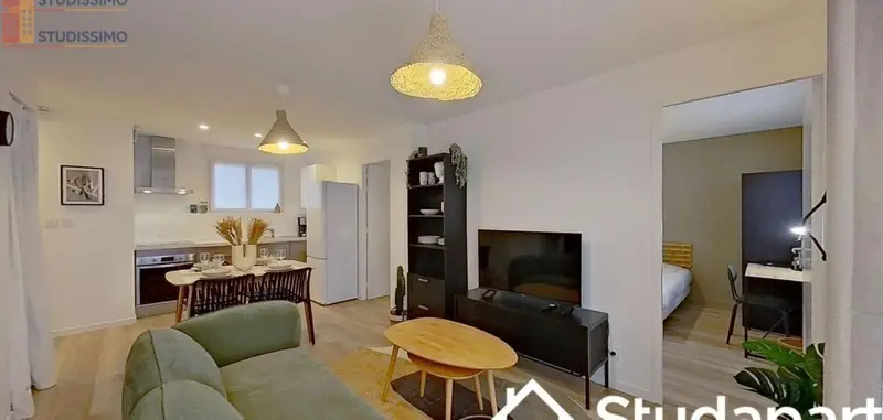 Studio meublé 11m² Brest 29200 - Lumineux, DPE A - Photo 6